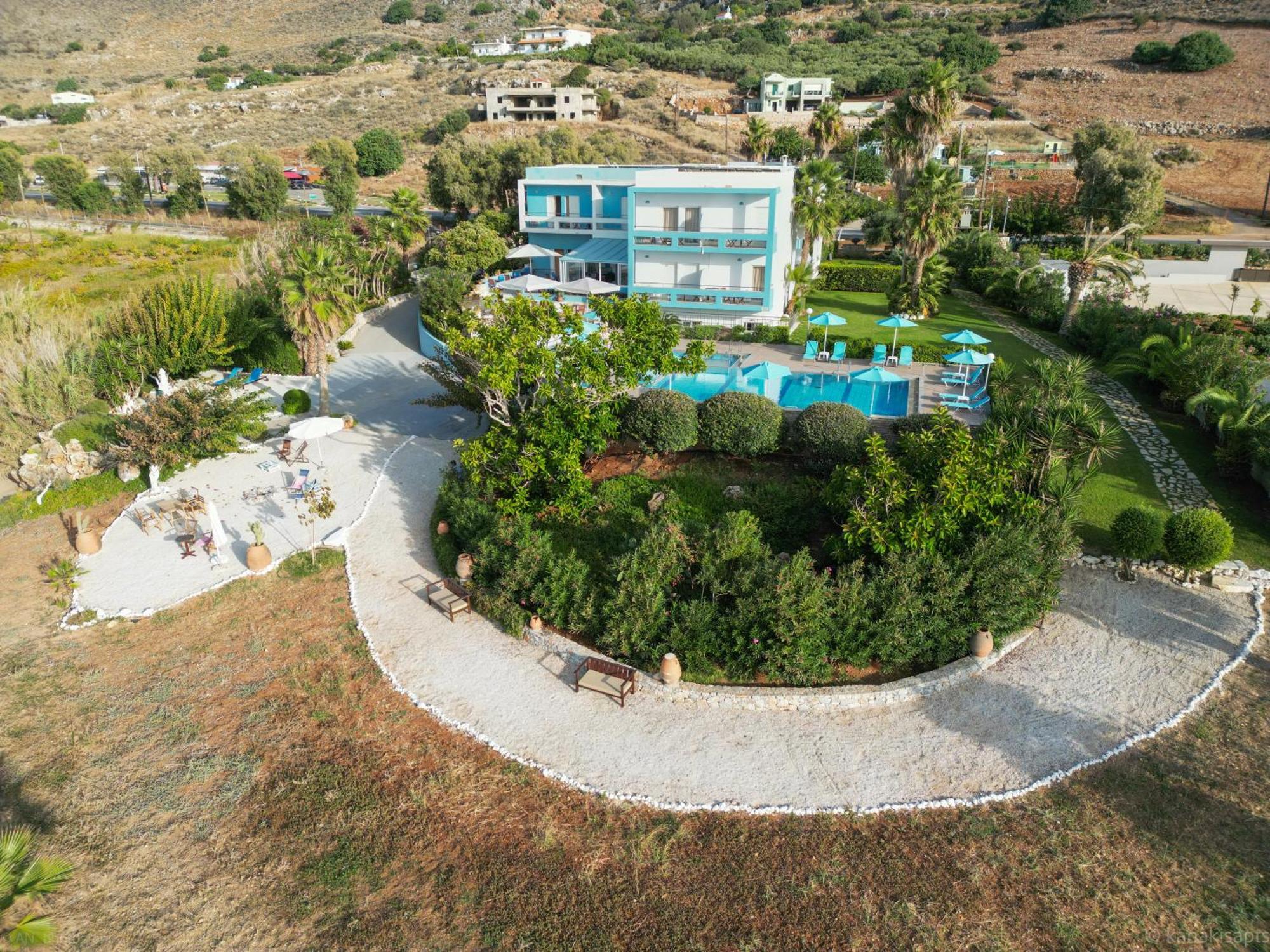 Kanakis Blue Beach Apartments Petres  Exterior foto